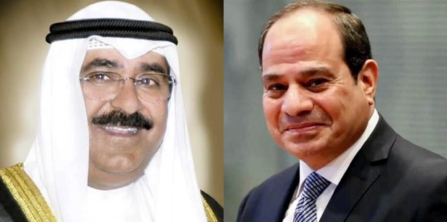 الرئيس السيسي يطمئن هاتفيًا على صحة ولي عهد الكويت