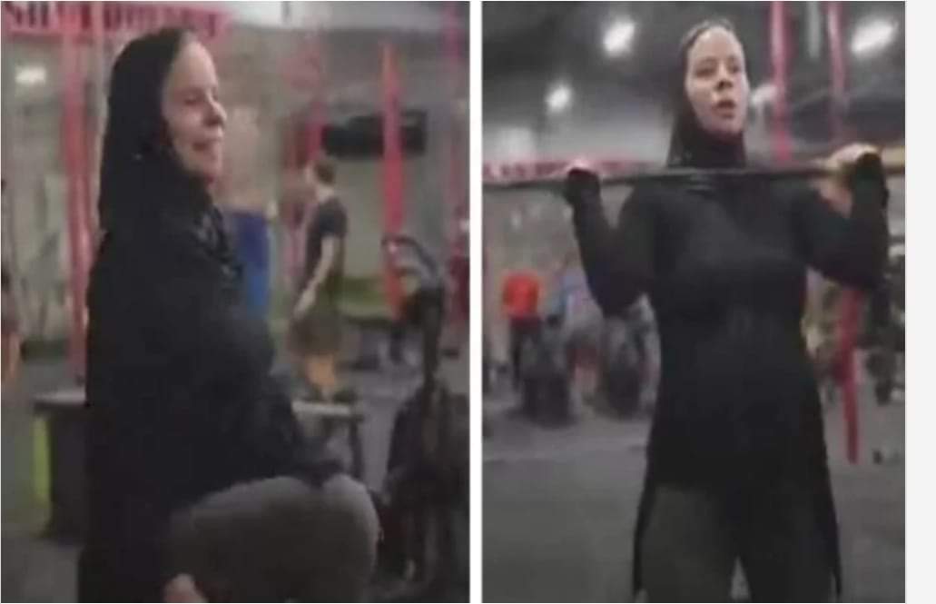 فيديو .. حامل ترفع حديدا بأوزان خيالية وتصدم الجميع 