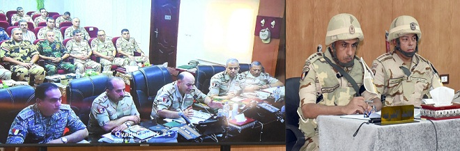 رئيس الأركان يشهد المرحلة الرئيسية للمشروع 
