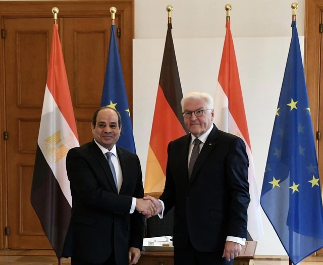السيسي يختتم زيارته إلي ألمانيا ويتوجه للعاصمة الصربية بلجراد  