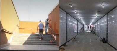 محافظ الحيزة يعاين أعمال تطوير أنفاق المشاه بكوبري عباس والحدائق بشارع البحر الأعظم
