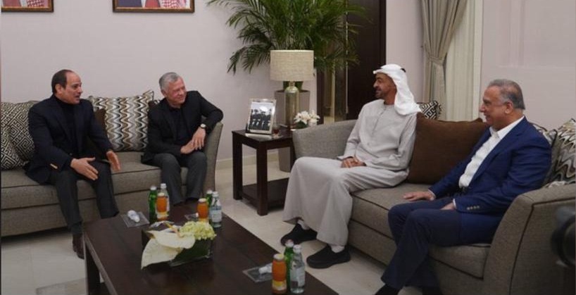 الرئيس السيسي يستقبل ملك البحرين والعاهل الأردني ورئيس وزراء العراق