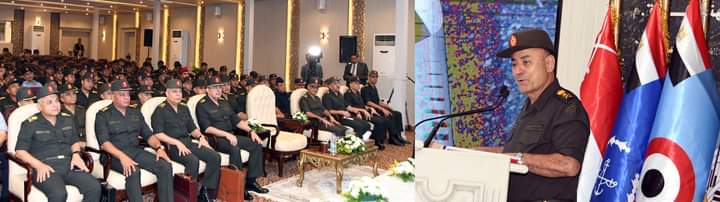 رئيس الأركان يتفقد معهد المهندسين العسكريين لفوزه بالمركز الأول بين معاهد القوات المسلحة