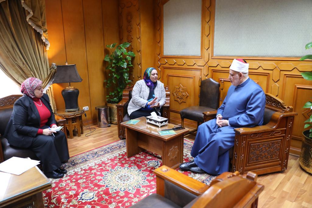 وكيل الأزهر يستقبل أمين عام الأمانة العامة للصحة النفسية