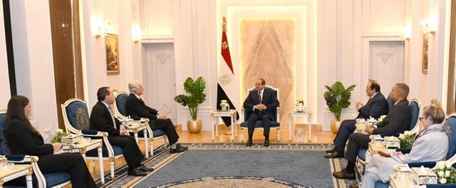 الرئيس السيسي يستقبل مدير وكالة الاستخبارات المركزية الأمريكية 