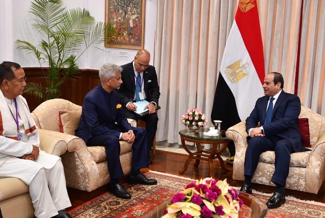 وزير خارجية الهند: زيارة السيسي ستساهم في دعم مسيرة العلاقات بين البلدين على نحو بناء وإيجابي