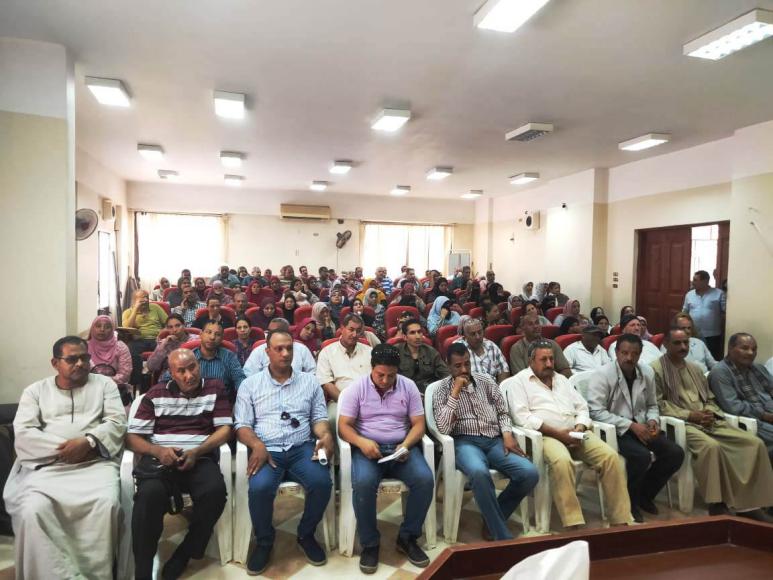 ندوة مهمة بشمال قنا لهيئة الاستعلامات عن المشاركة السياسية للمواطن 

