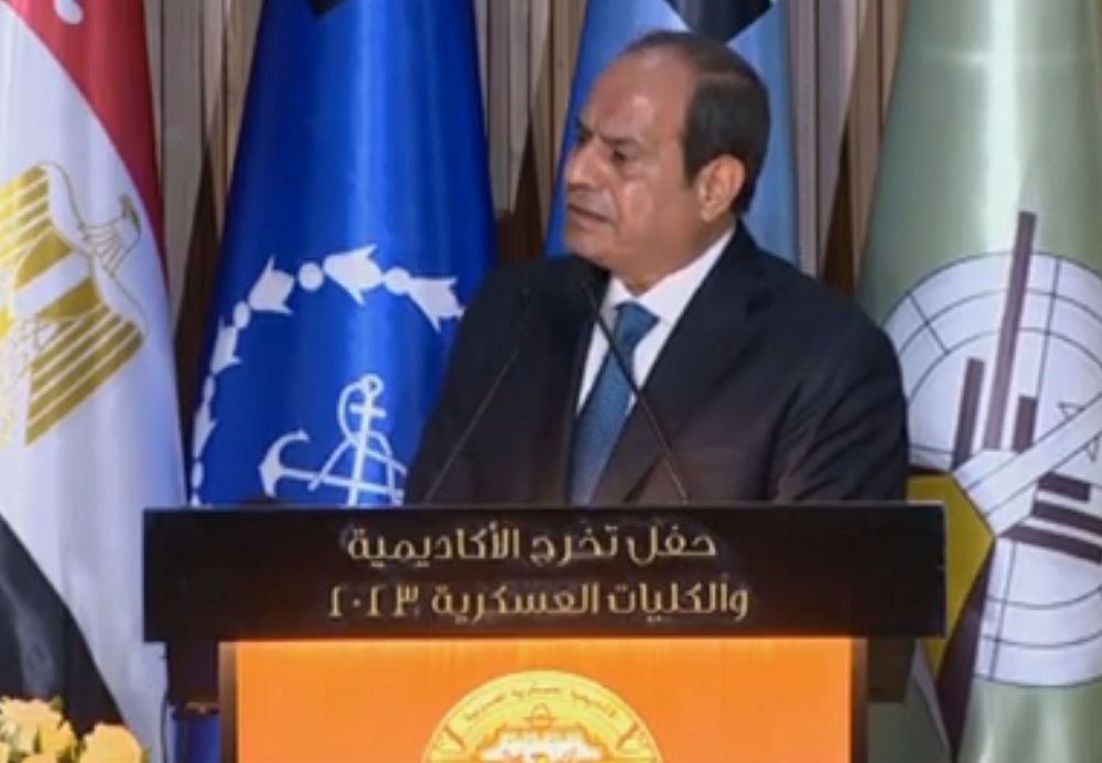 فيديو .. الرئيس السيسي: السماح بنزوح أهالي غزة يعني تصفية القضية الفلسطينية 