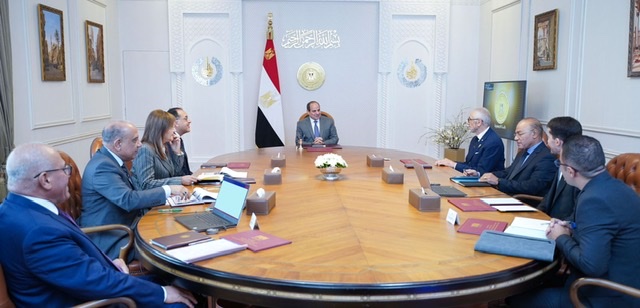 السيسي يبحث مع 