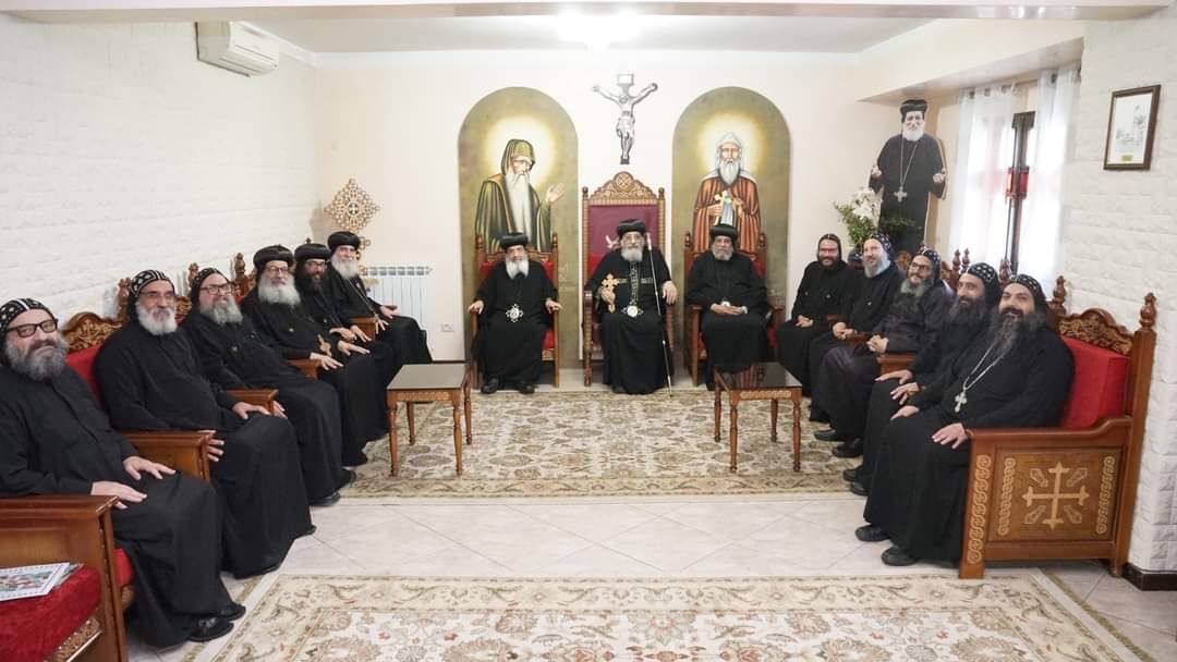  البابا تواضروس يلتقي مجمع رهبان 