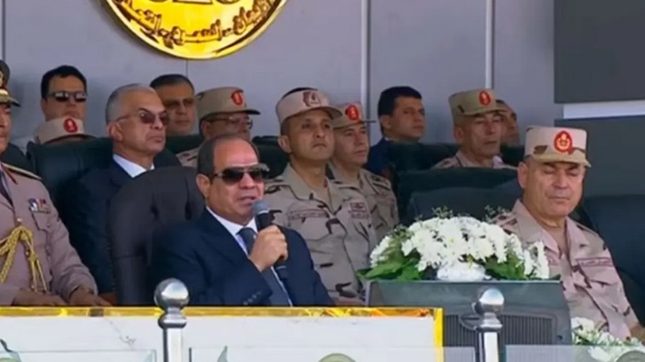  السيسي: لدينا القوة ولكن يجب استخدمها بعقل وحكمة 