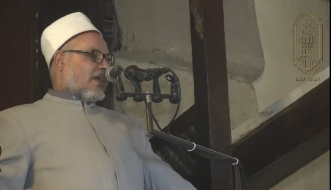 خطيب الأزهر : جرائم الصهاينة الإرهابية لم تجد من يقف لها موقفا حازما