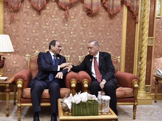 السيسي يلتقي عددًا من قادة الدول العربية والإسلامية على هامش قمة الرياض