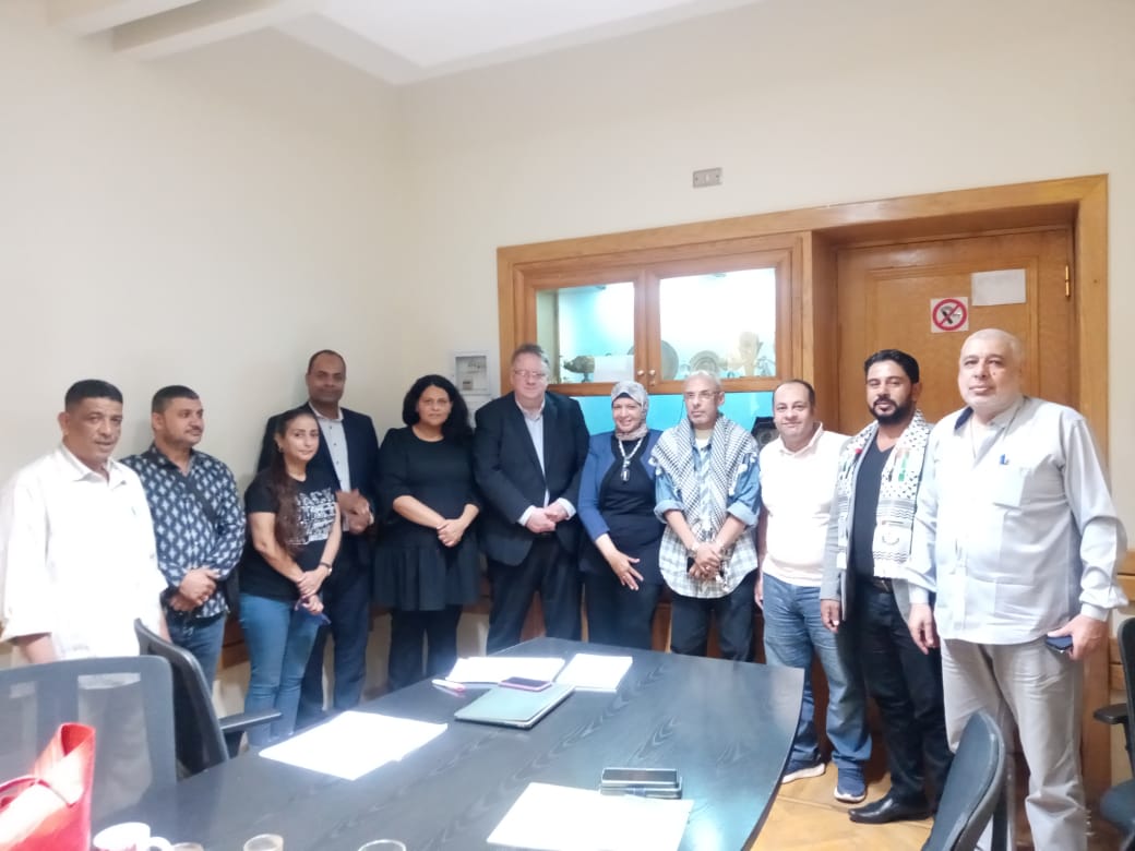 النقابات المستقلة تحتج على بيان المنظمة بخصوص فلسطين في مقابلة مع مدير العمل الدولية بالقاهرة