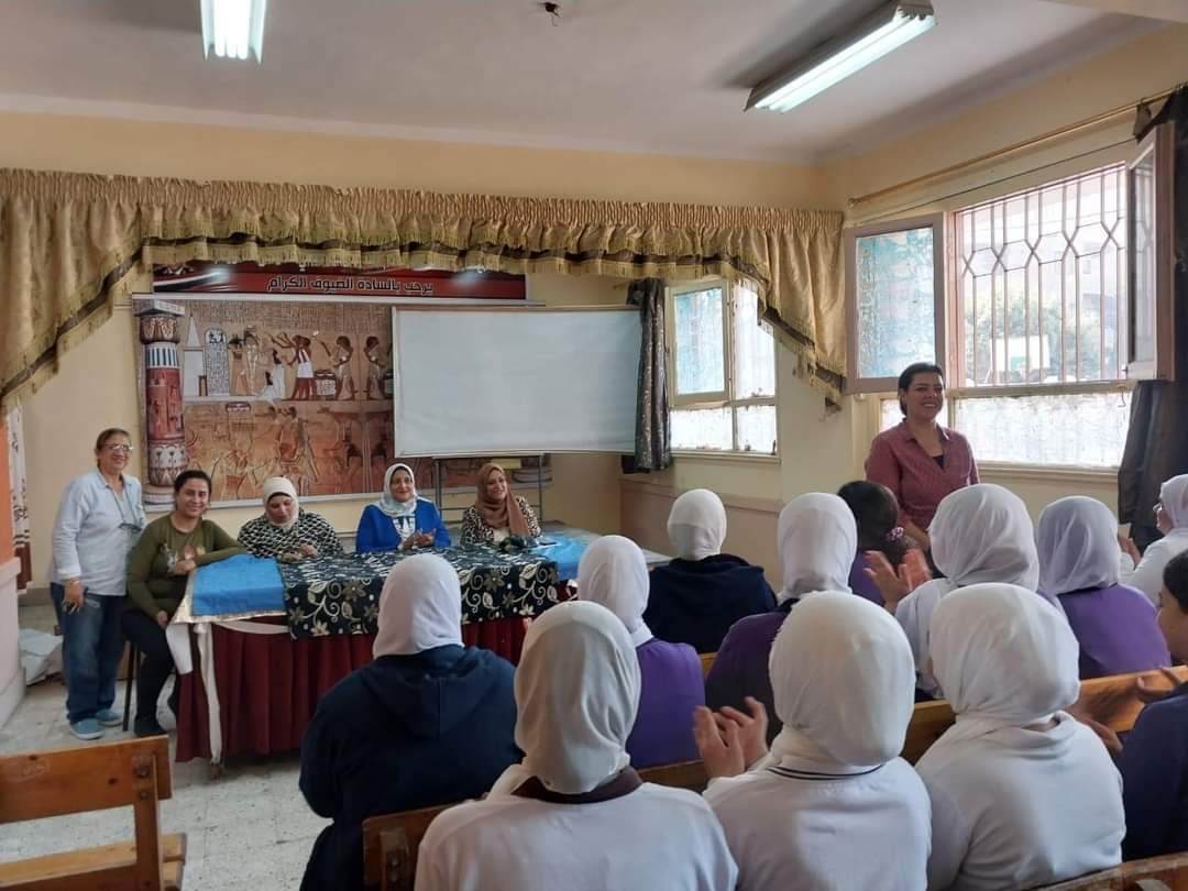 حماية الطفل بالمنيا تنظم ندوات توعوية لطلاب المدارس لنشر الوعى الصحى والفكرى