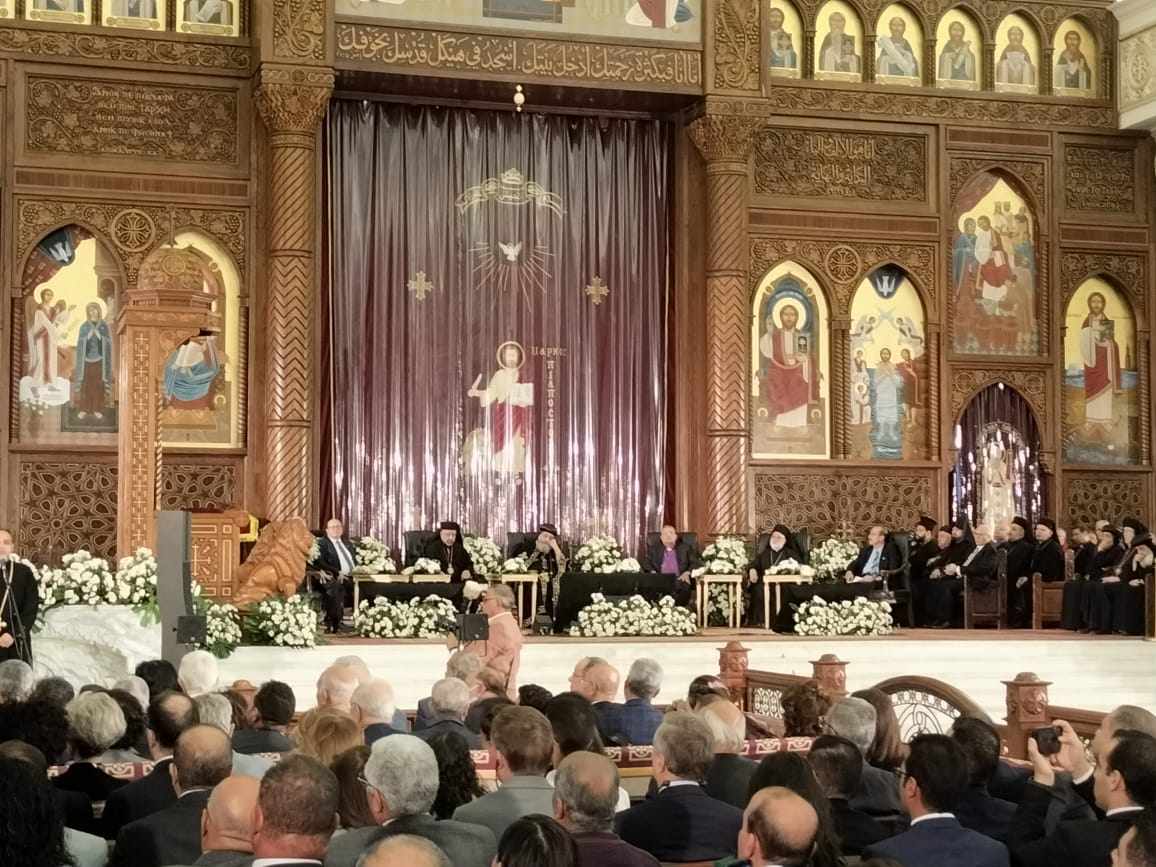 رئيس الإنجيلية يشارك البابا تواضروس و البطريرك إسحق الاحتفال بمرور ١٤٠ سنة على خدمة دار الكتاب المقدس