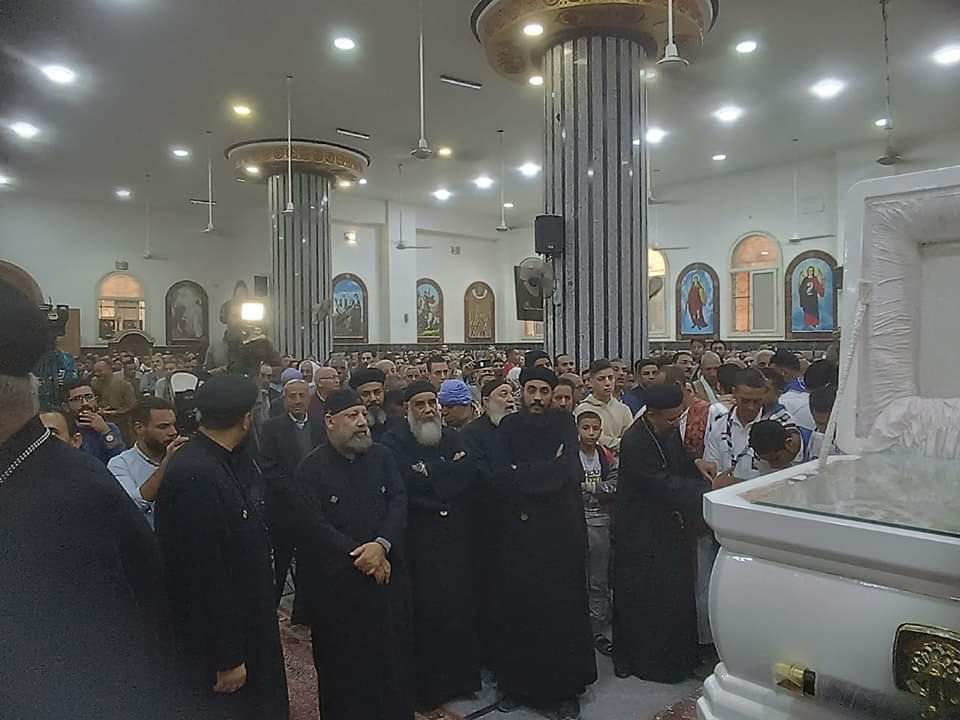 نياحة القمص يعقوب رزيق شيخ كهنة منفلوط