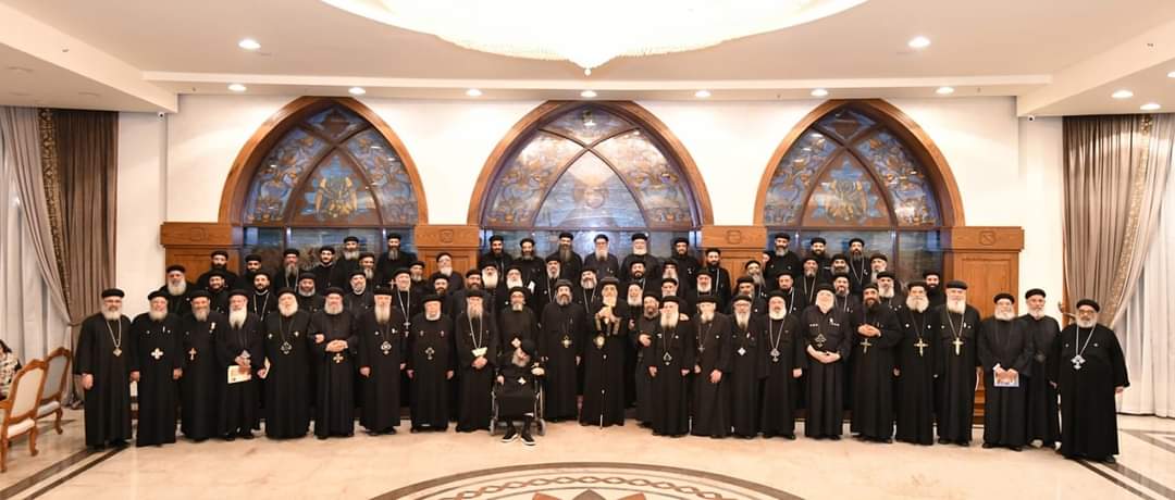 البابا تواضروس يلتقي كهنة قطاع عين شمس والمطرية وحلمية الزيتون