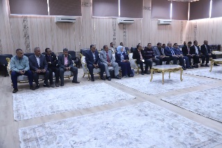 افتتاح قاعة كبار الزوار بجامعة جنوب الوادي

