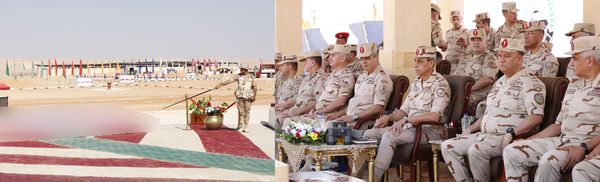 الجيش الثالث الميداني ينفذ بياناً عملياً للتكتيكات الصغرى والمهارة فى الميدان