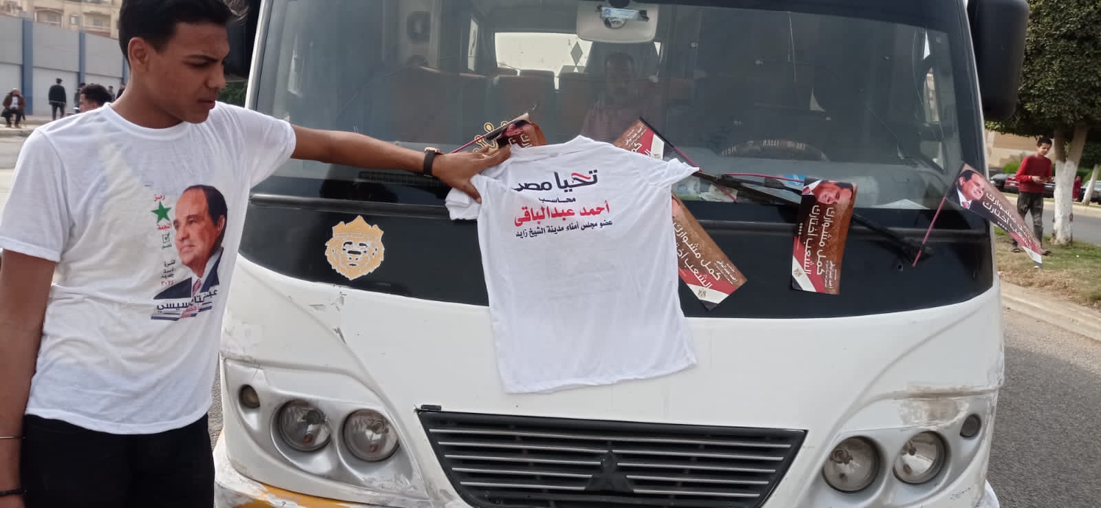 عضو مجلس أمناء مدينة الشيخ زايد يدلي بصوته في الانتخابات الرئاسية