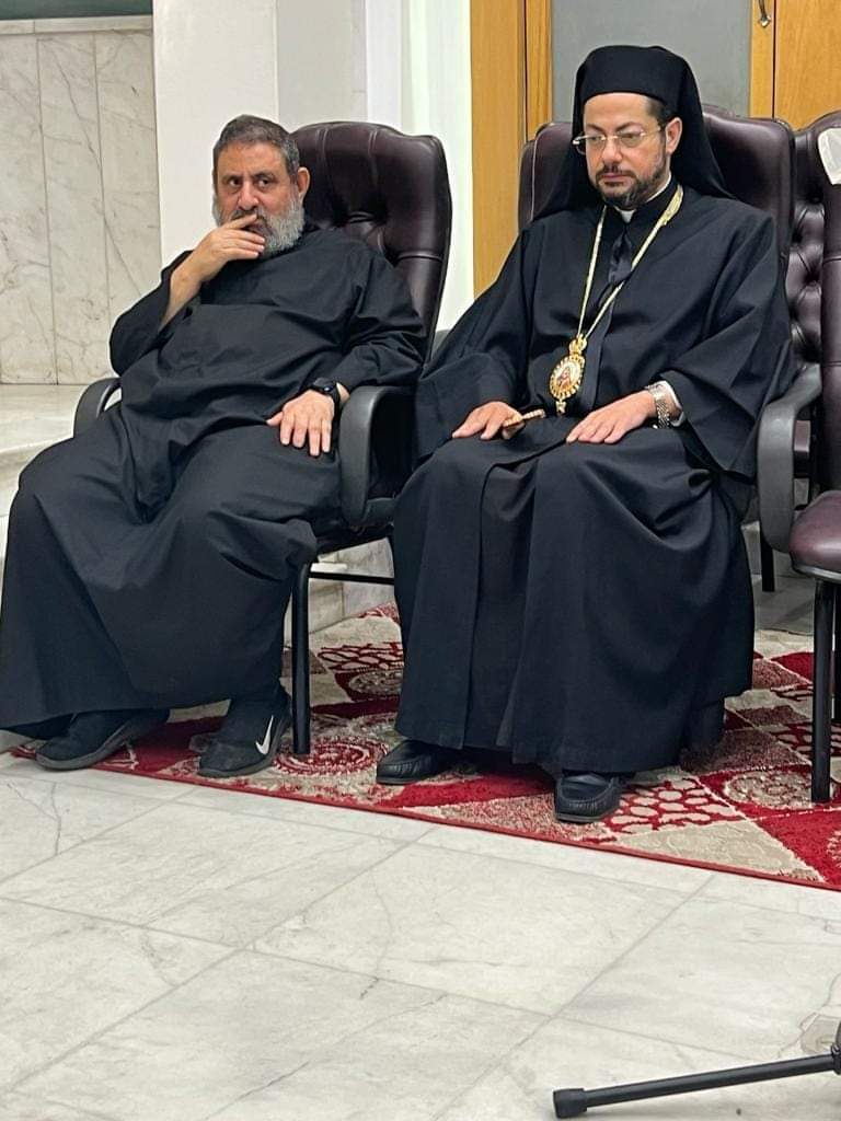 النائب البطريركي لشؤون الإيبارشية البطريركية يشارك في رياضة يوم عيد الميلاد المجيد بالزيتون