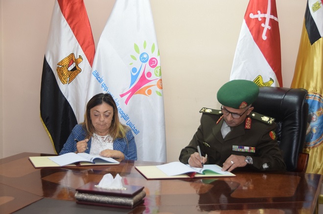 إدارة البحوث الفنية والتطوير للقوات المسلحة توقع بروتوكول تعاون مع المجلس القومي للأشخاص ذوى الإعاقة