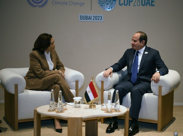 السيسي و كامالا هاريس يؤكدان تعميق الشراكة الاستراتيجية بين مصر والولايات المتحدة