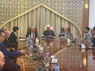 مفتي الجمهورية يستقبل وفدًا رفيع المستوى من جمهورية أوزبكستان