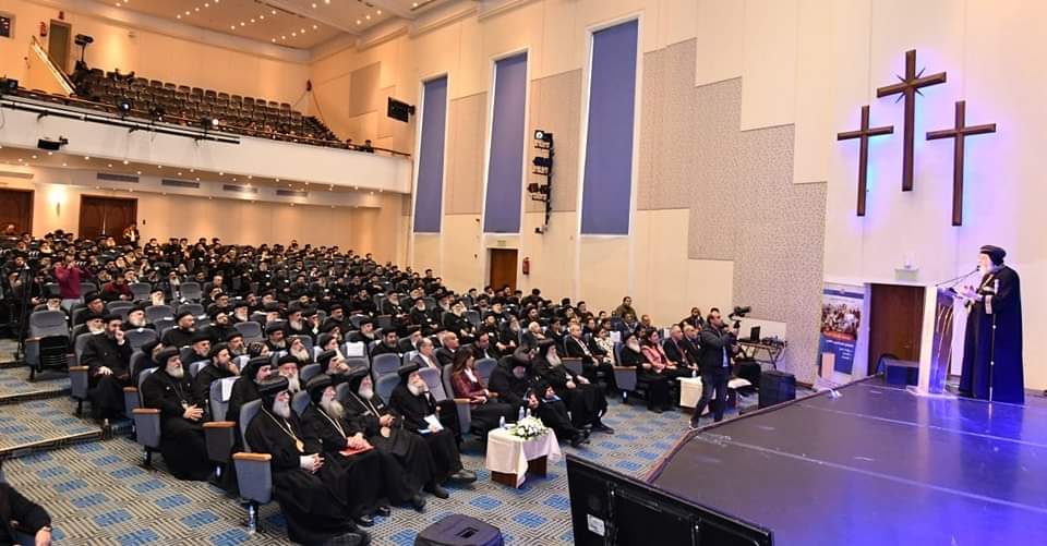  البابا تواضروس يلتقي كهنة الرعاية بقطاعات القاهرة الرعوية المعادي