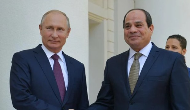 السيسي ونظيره الروسي يتفقان على مواصلة التحرك بجدية لوقف إطلاق النار في غزة