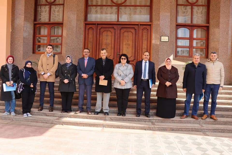 جامعة المنوفية تستقبل وفد مبادرة 