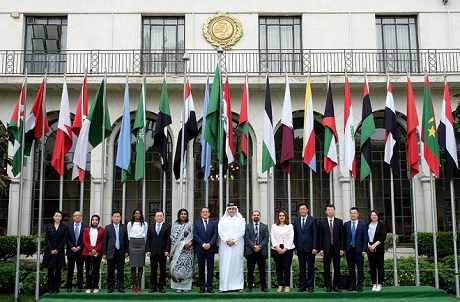 وفد صيني من حكومة منطقة نينغشيا يزور الجامعة العربية للتحضير لمؤتمر اقتصادي مشترك