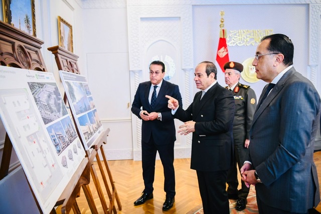 الرئيس السيسي يوجه بمواصلة الجهود لتحسين منظومة الصحة في مصر