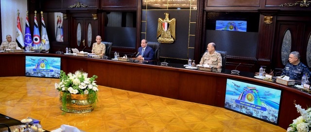 عاجل.. الرئيس السيسي يترأس اجتماع المجلس الأعلى للقوات المسلحة