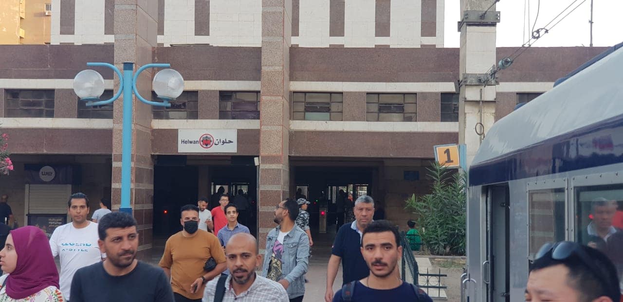 مترو الأنفاق: انتظام حركة القطارات بالخط الأول من محطة حلوان حتى محطة المرج الجديدة