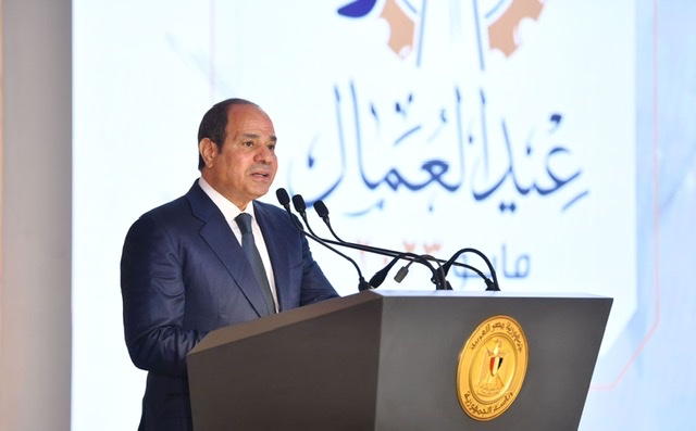  بالصور.. نص توجيهات الرئيس السيسي في عيد العمال