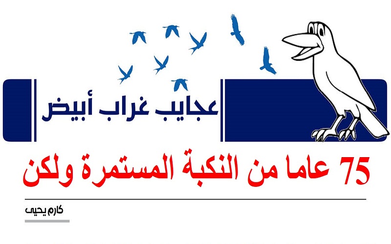 عجايب غراب أبيض | 75 عاما من النكبة المستمرة ولكن