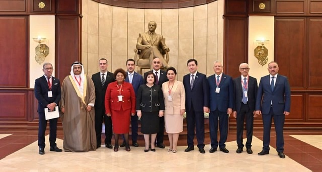 العسومي : العلاقات العربية الوطيدة مع أذربيجان تعزز التضامن بين العالمين العربي والإسلامي