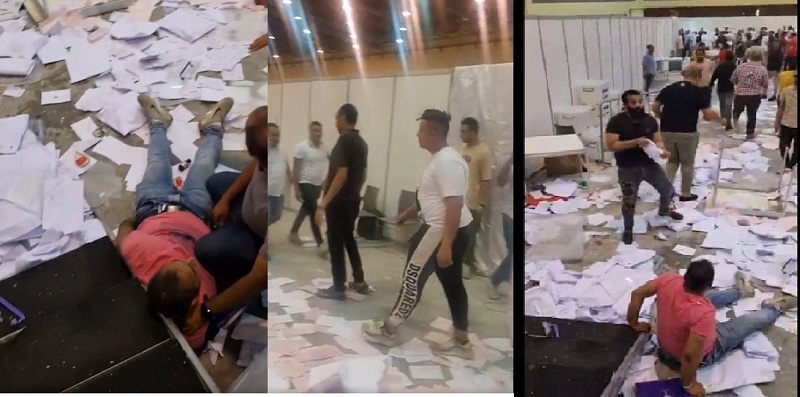مجهولون يمارسون أعمال بلطجة لمنع إعلان فشل سحب الثقة من نقيب المهندسين

