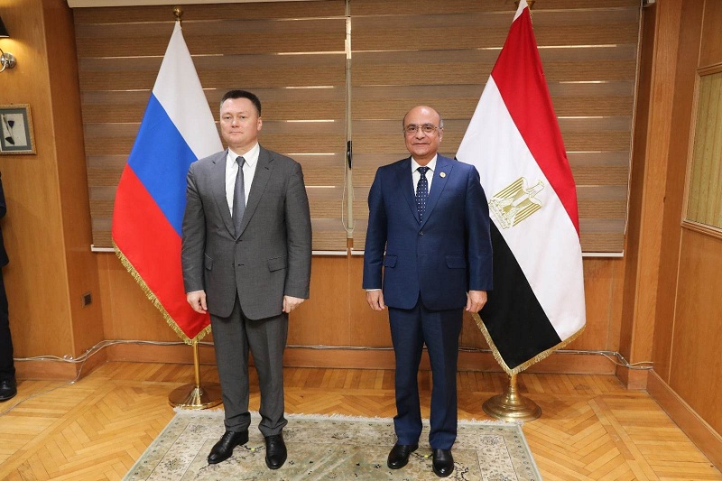 وزير العدل يستقبل النائب العام الروسي

