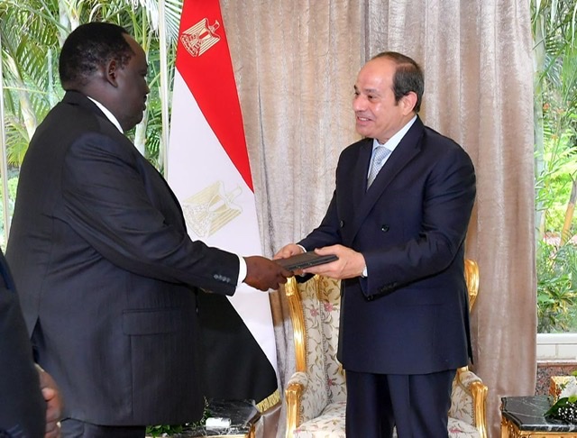 السيسي يتسلم رسالة من سلفا كير حول تطورات الأوضاع في السودان
