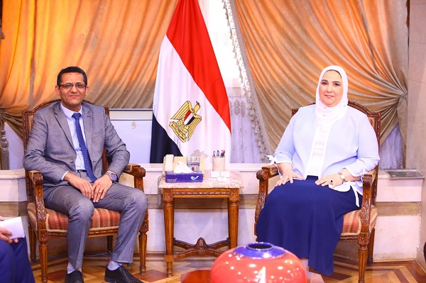 وزيرة التضامن تلتقي البلشي لمناقشة الحماية الاجتماعية والتأمينية للصحفيين 