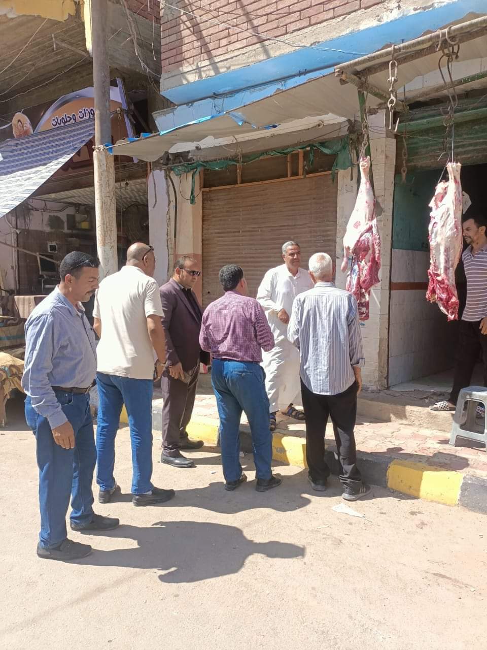تحرير 10 محاضر للمخابز المخالفة ومحلات الجزارة خلال حملة تموينية بمطاى بالمنيا