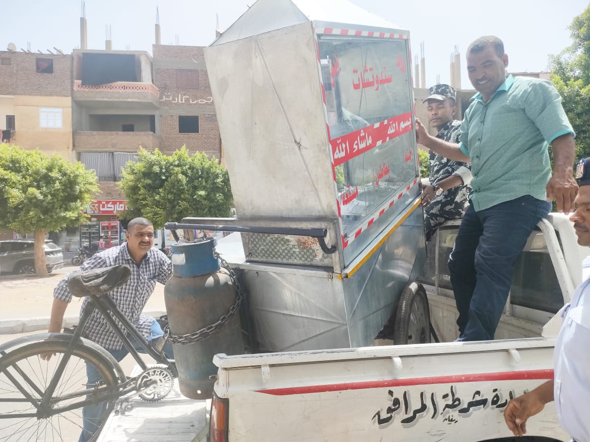 حملة مرافق كبرى بشوارع الأقصر