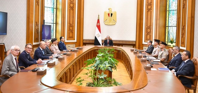 السيسي يستعرض آفاق التعاون مع عددًا من رؤساء شركات التعدين الإيطالية