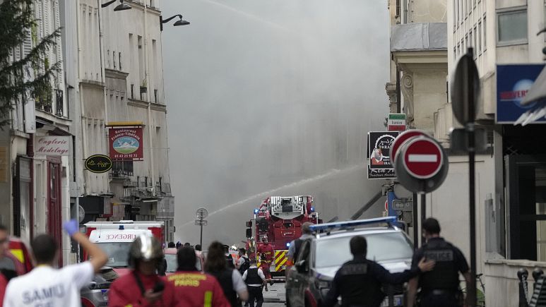 انفجار ضخم في المنطقة الخامسة يهز قلب باريس 
