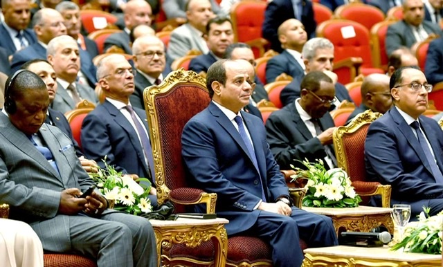 بالصور..الرئيس السيسي خلال انعقاد المؤتمر والمعرض الطبي الإفريقي الثاني 