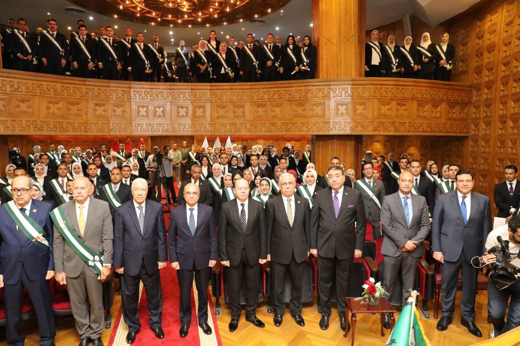 أعضاء هيئة قضايا الدولة الجُدد يؤدون اليمين القانونية أمام وزير العدل بحضور رئيس الهيئة

