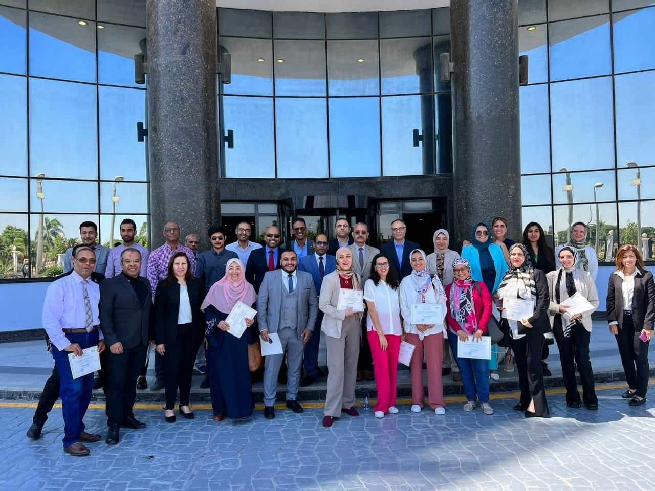 دورة تدريبية للطيران المدنى بالتعاون مع المنظمة العربية للطيران  بعنوان 